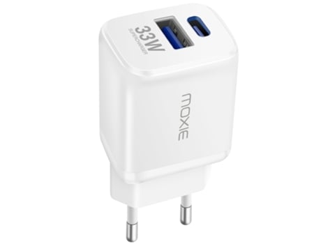 Carregador Principal Usb-C Portas MOXIE Branco