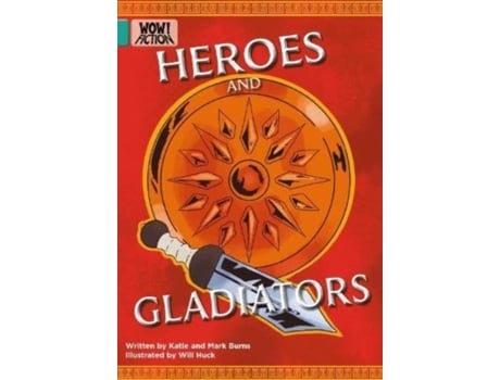 Livro Heroes and Gladiators de Mark Burns (Inglês)