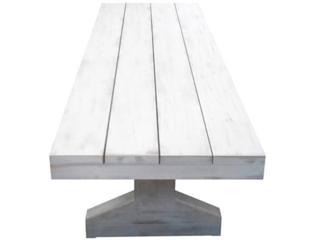 Mesa de madeira SUDEXPRESS DECAPE BRANCO