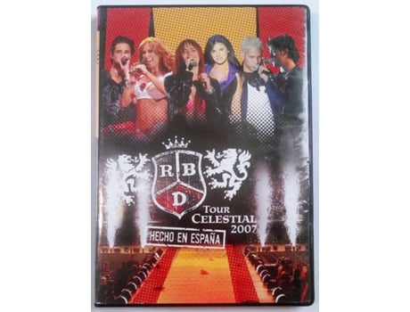 DVD RBD - Tour Celestial 2007 (Hecho En España) (1CDs)