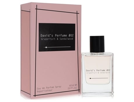 Eau De Parfum David's Perfume #02 Grapefruit & Sandalwood by David Dobrik Spray (Unisex) 2.0 oz (60 ml)