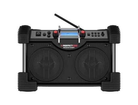 Rádio para Canteiro de Obras Rockhart Dab Fm Aux Bluetooth Dab Nfc Fm Função de Carregamento de Bateria Usb Pr PERFECTPRO