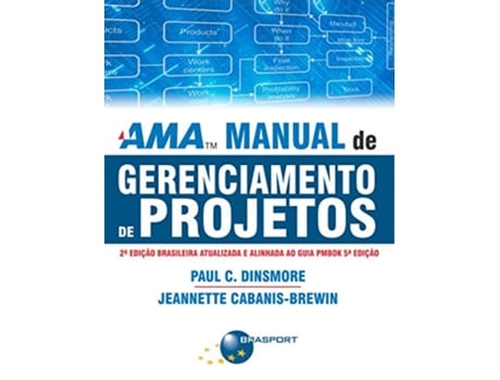 Livro Ama Manual de Gerenciamento de Projetos de Paul C Dinsmore e Jeannette CabanisBrewin (Português do Brasil)