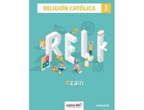 Livro Religión 1 ESO #zain de Obra Colectiva Edebé (Espanhol)