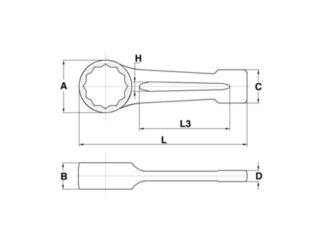 TENGTOOLS 160750501 Chave Star Strike 36Mm 903036