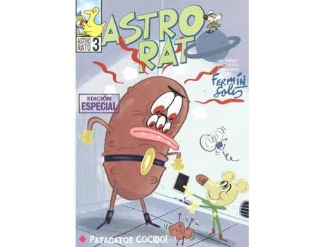 Livro Astro Rato Nº3.Astro Rato E Lampadiña En Patacator Cocido de FERMIN SOLIS (Galego)