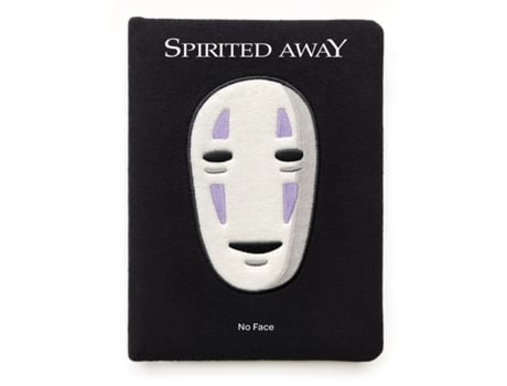 Livro spirited away: no face plush journal de photographs by studio ghibli (inglês)