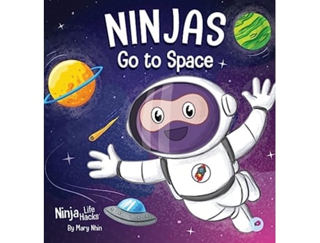 Livro Ninjas Go to Space de Mary Nhin (Inglês - Capa Dura)