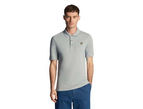 Polo de Homem LYLE & SCOTT Plain Azul (XL)