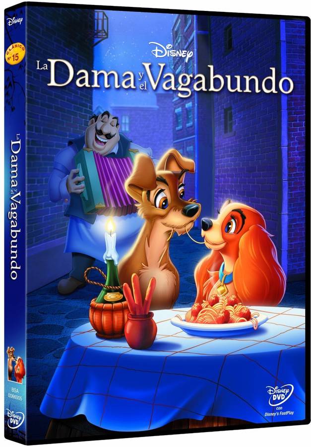 Dvd A Dama E O Vagabundo - Lacrado - Original - Disney