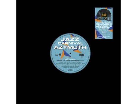 Azymuth Jazz Carnival Vinil Edição Limitada Rsd 2024