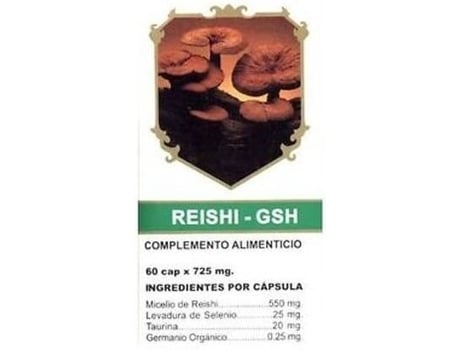 Suplemento Alimentar GOLDEN GREEN Reishi Gsh (60 cápsulas)