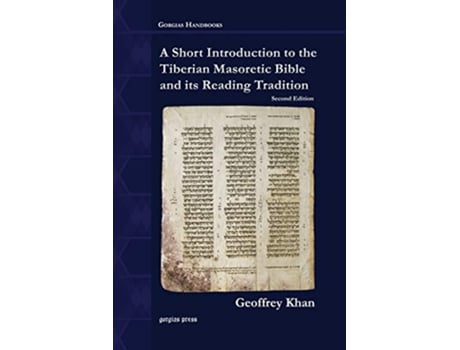 Livro Short Introduction to the Tiberian Masoretic Bible and its Reading Tradition de Geoffrey Khan (Inglês)