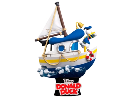 Figura  Figura Diorama Barco Pato Donald Disney 15cm