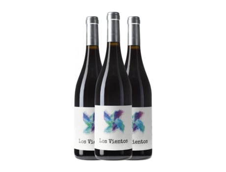 Vinho AUTÉNTICOS VIÑADORES Los Vientos Rufete Vino de Calidad Sierra de Salamanca (0.75 L - 3 Unidades)