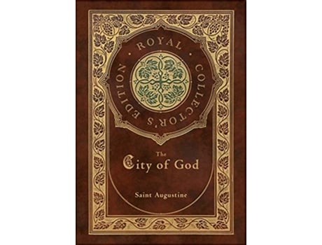 Livro City of God de Saint Augustine (Inglês - Capa Dura)