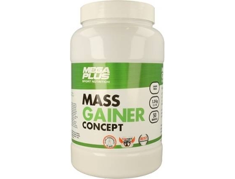 Suplemento Alimentar MEGA PLUS Mass Gainer Concept Morango (1,8 kg)