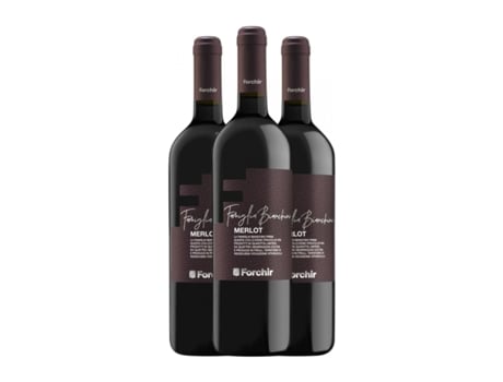 Vinho FORCHIR Famiglia Bianchini Merlot (0.75 L - 3 Unidades)