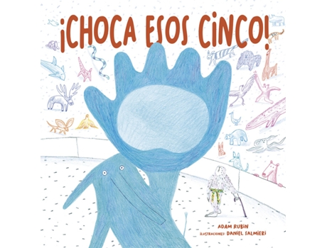 Livro ¡Choca Esos Cinco! de Adam Rubin (Espanhol)