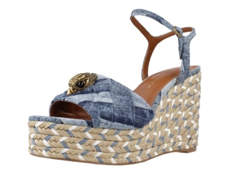 Sapatos de Mulher KURT GEIGER LONDON Kensington Espadril Tecido Azul (40)