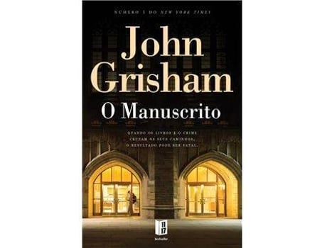 Livro O Manuscrito de John Grisham (Português)