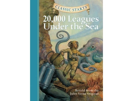 Livro classic starts (r): 20,000 leagues under the sea de jules verne (inglês)