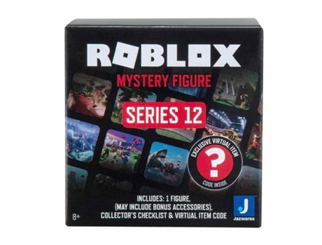 Roblox Mysterious Figures Series 12 (Idade Mínima Recomendada: 3 anos)