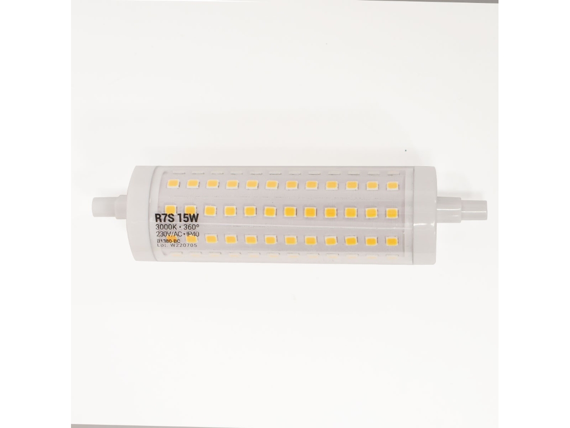 Dimmable R7S LED bulb 118mm - 1700lm - 230V - 15W