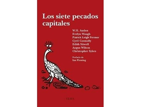 Livro Los Siete Pecados Capitales de WH Auden (Espanhol)