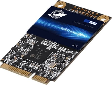 Disco SSD Interno DOGFISH mSATA Blue 512GB 3D NAND SATA (512 GB - SATA III - 6Gb/s)