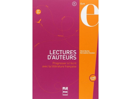 Livro Lectures D´Auteurs. Progresse L´Ecrit Avec Litteratura Française de Marie Barthe (Espanhol)