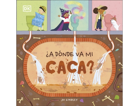 Livro ¿A Dónde Va Mi Caca? de Dk (Espanhol)