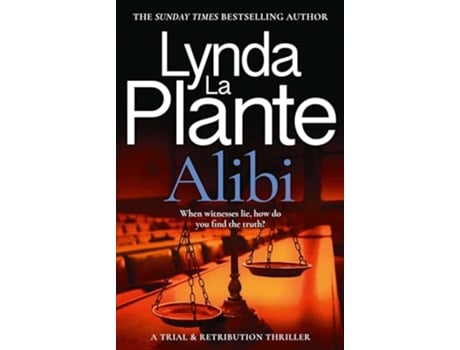 Livro Alibi de Lynda La Plante (Inglês)