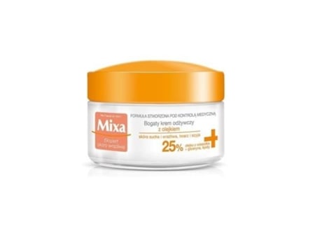 MIXA especialista em pele sensível nutritivo creme rico Oil secura da pele sensível e 50ml