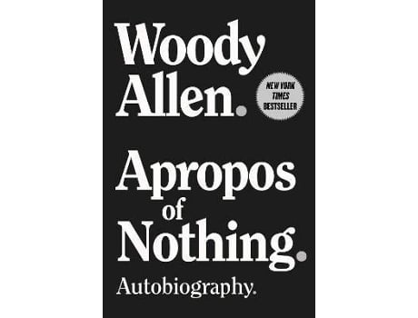 Livro Apropos Of Nothing de Woody Allen  (Inglês)