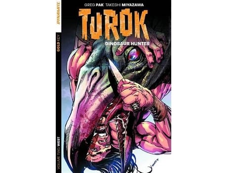 Livro turok: dinosaur hunter volume 2 de greg pak (inglês)