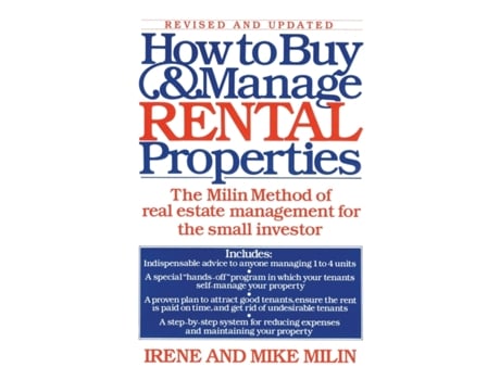 Livro How to Buy and Manage Rental Properties: The Milin Method of Real Estate Management for the Small Investor Irene Milin, Mike Milin (Inglês)