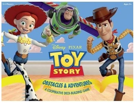 Jogo de Tabuleiro  Toy Story Obstacles and Adventures: Co-op Deck Building Game (Inglês - Idade Mínima: 12)