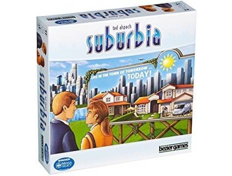 Jogo de Tabuleiro  Suburbia (Inglês - Idade Mínima: 8)