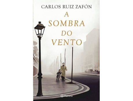 Livro A Sombra do Vento de Carlos Ruiz Zafón (Português)