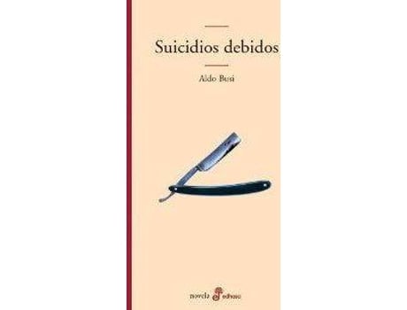 Livro Suicidios Debidos de Aldo Busi (Espanhol)