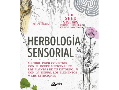 Livro Herbología Sensorial de Fiona Heckels (Espanhol)