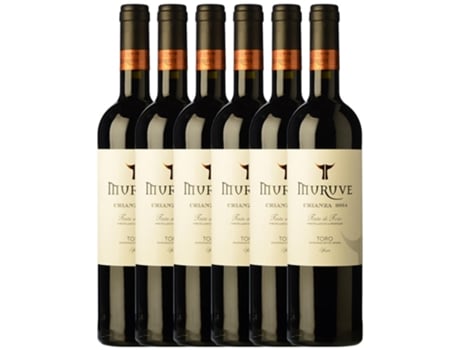 Vinho FRUTOS VILLAR Frutos Villar Muruve Tinta De Toro Toro Crianza (0.75 L - 6 unidades)