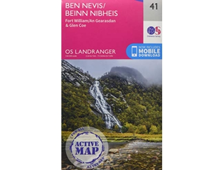 Livro Ben Nevis de Ordnance Survey (Inglês)