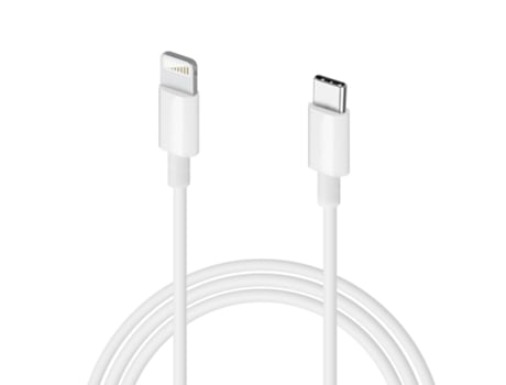 MAYAXESS Cabo Usb-C para Lightning para Iphone 1 Metro Branco