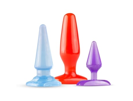 Conjunto De Plugue Anal Multicolorido EASYTOYS ONLINE ONLY