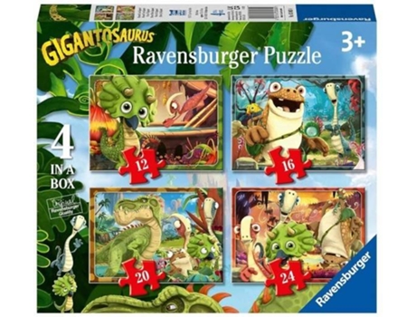 Puzzle RAVENSBURGER IBERICA  Gigantosaurus (Idade Mínima: 3 Anos - Número Peças: 72)