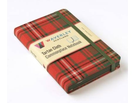 Livro waverley (m): hay ancienttartan cloth commonplace notebook de waverley scotland (inglês)