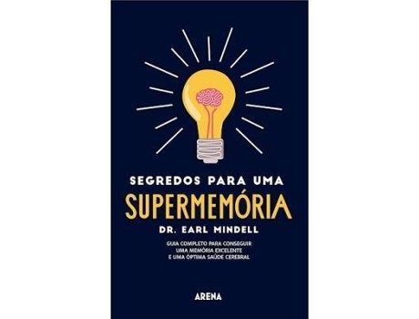 Livro Segredos para uma Supermemória de Earl Mindell (Português)