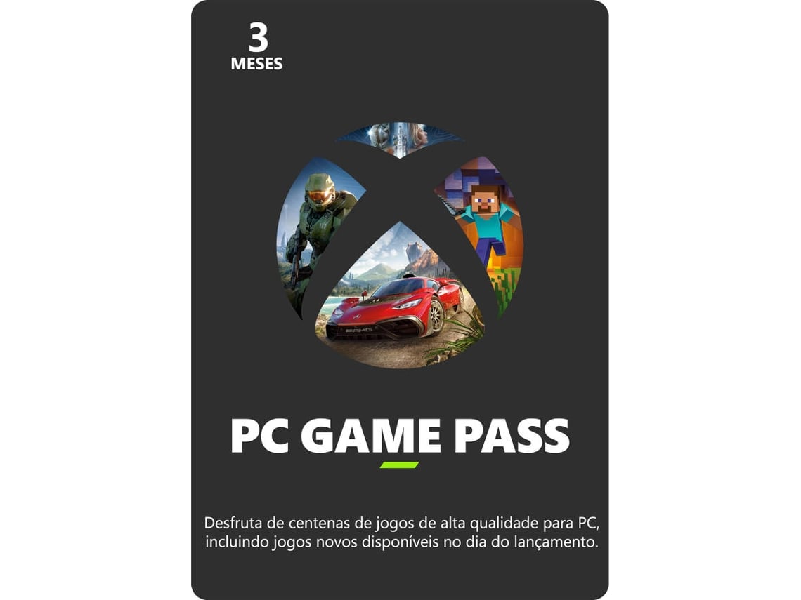 Cartão Xbox Game Pass Consola 3 Meses (Formato Digital)